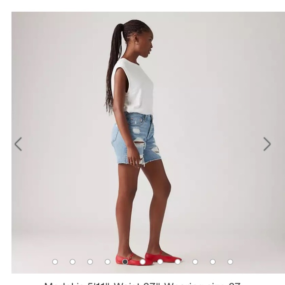 Levi’s 501 Mid Thigh shorts - Picture 4 of 10